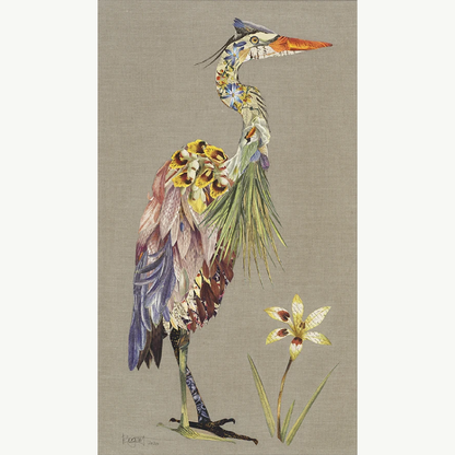 Heron #2 by Brenda Bogart, Archival Print