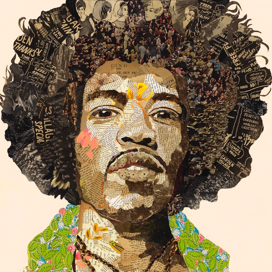 Jimi by Brenda Bogart, Archival Print