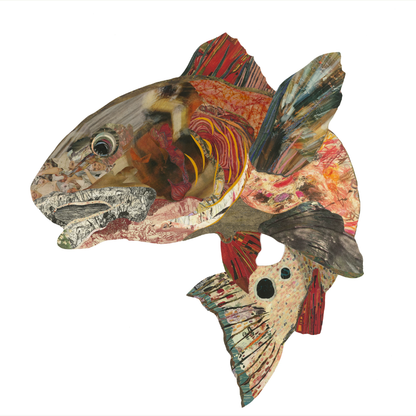 Red Fish by Brenda Bogart, Archival Print