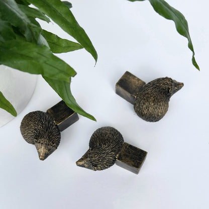 Bronze Critter Pot Feet, Set of 3