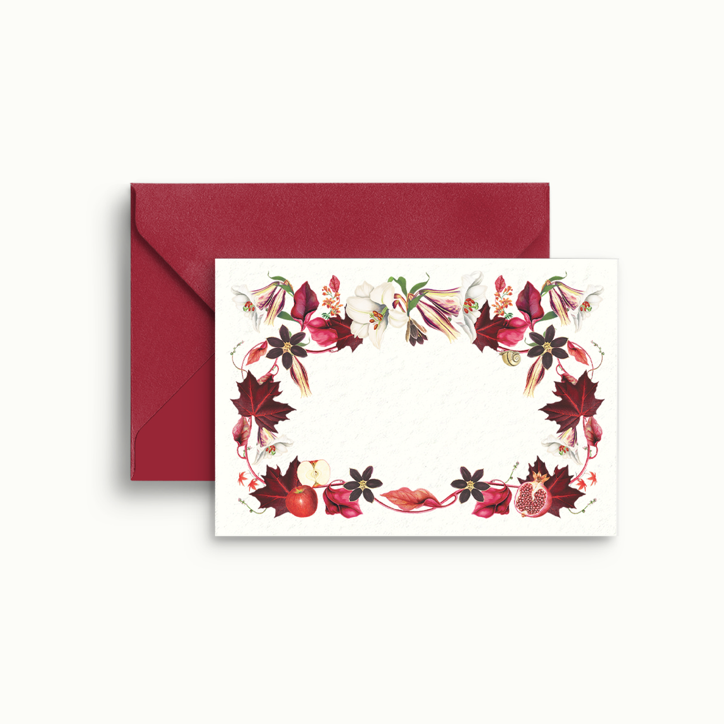 Scarlet Maple Stationery Collection