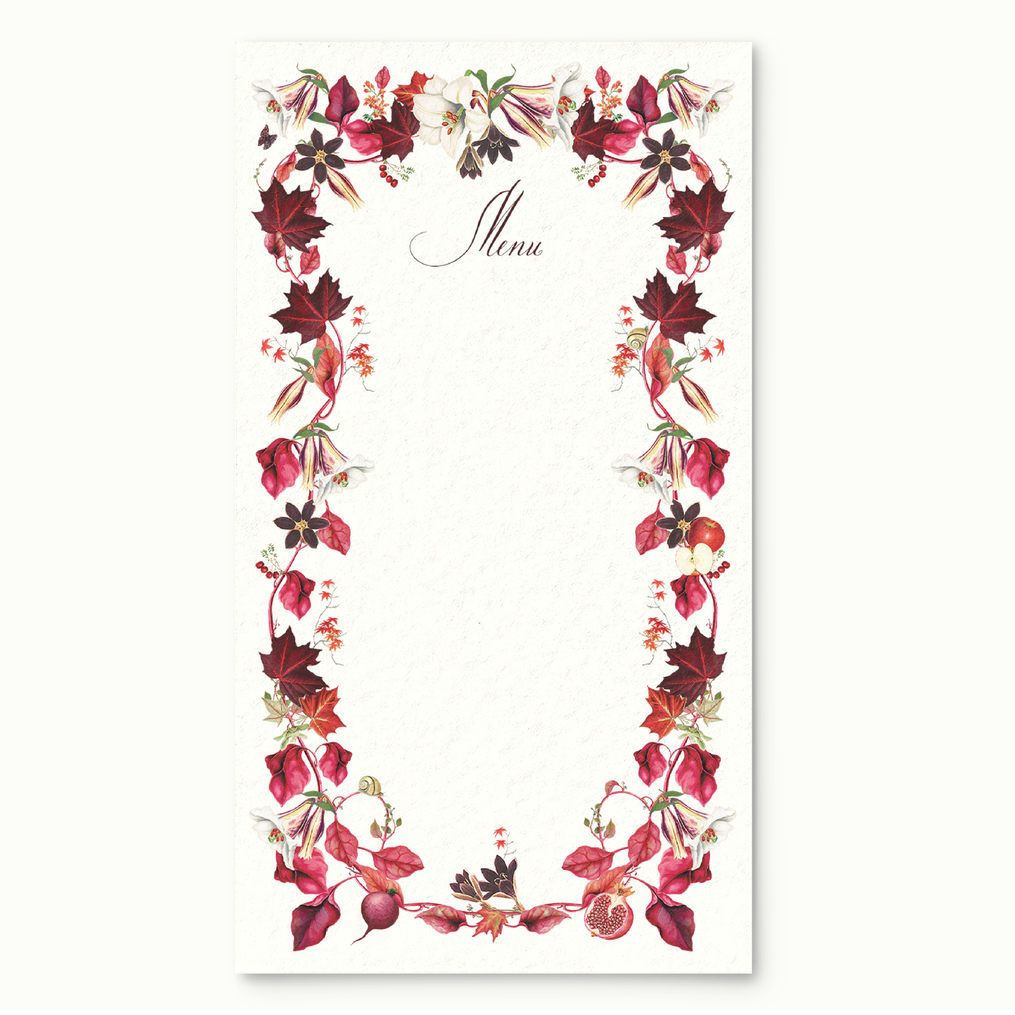 Scarlet Maple Stationery Collection