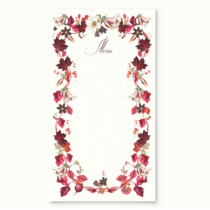 Scarlet Maple Stationery Collection