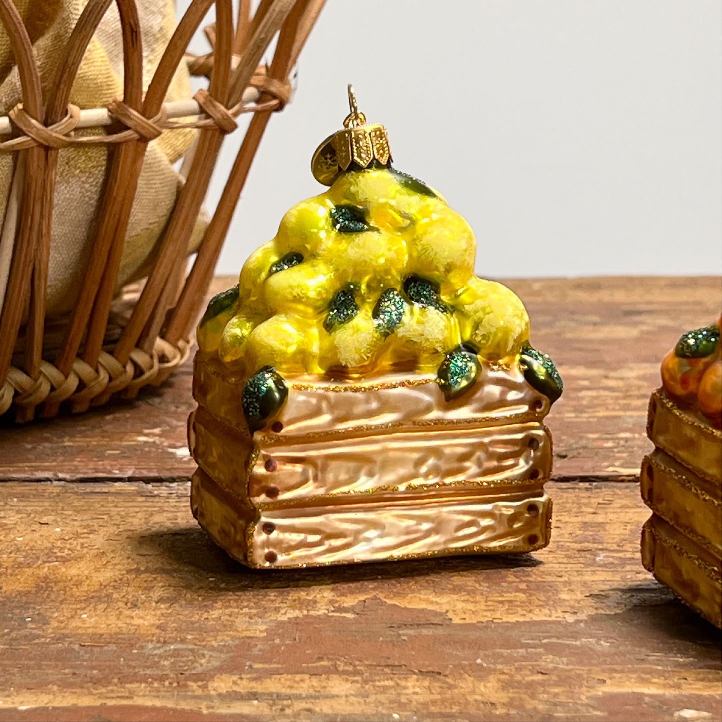 Citrus Orchard Box Ornaments