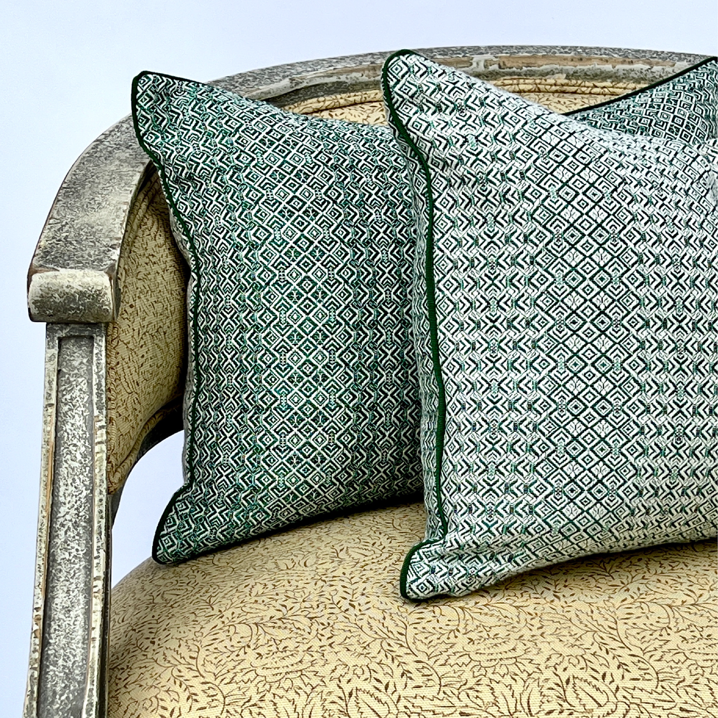 Contorta Italian Jacquard Pillows