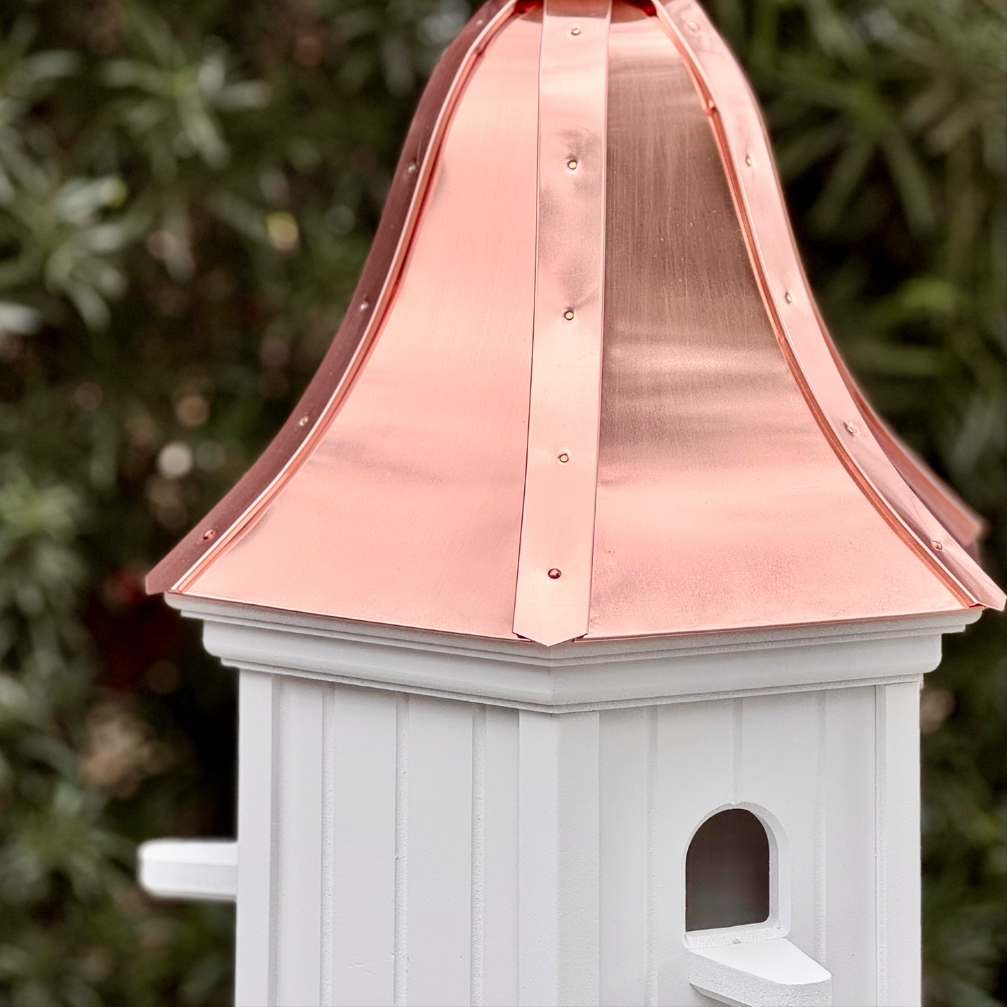 Copper Hexagon Birdhouse