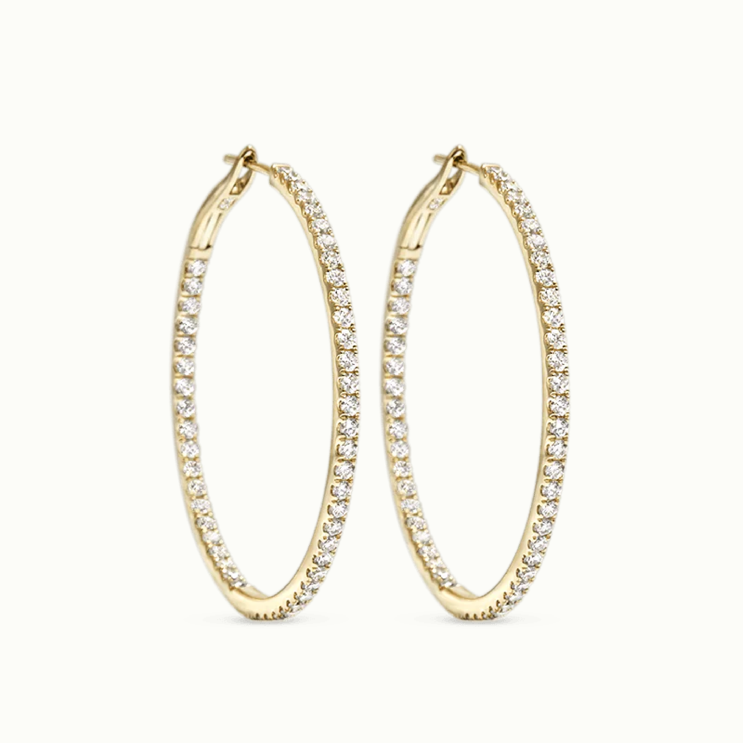 Endless Diamond Hoops