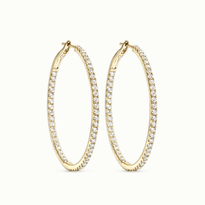 Endless Diamond Hoops