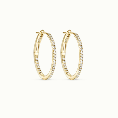 Endless Diamond Hoops