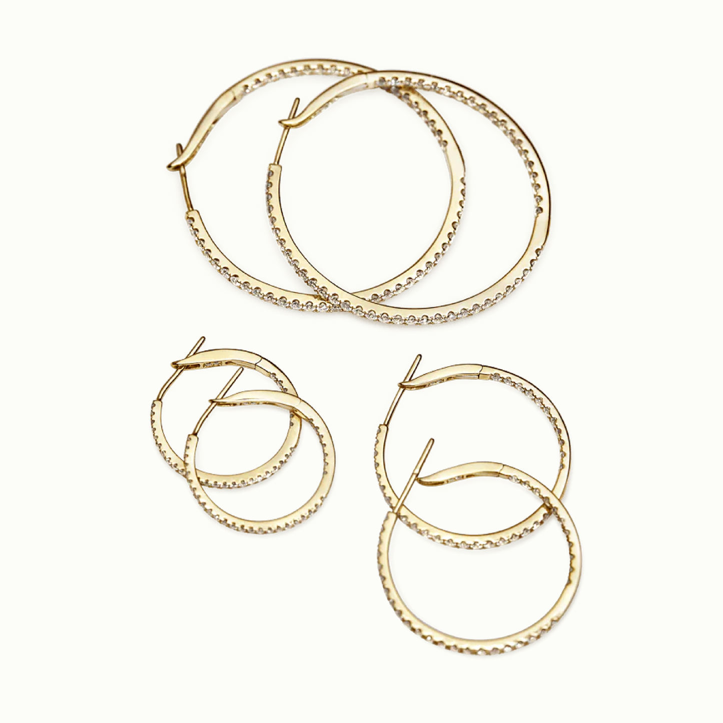 Endless Diamond Hoops