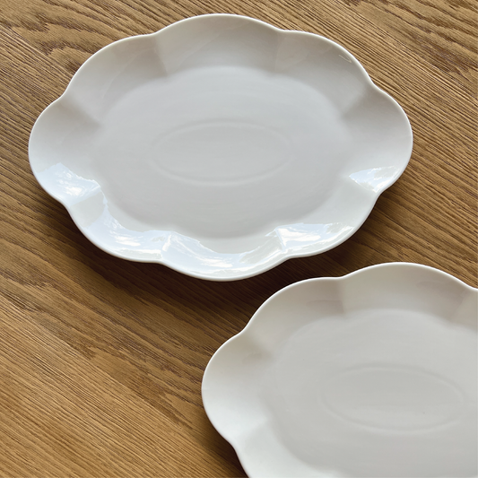 Festonné Oval Platter