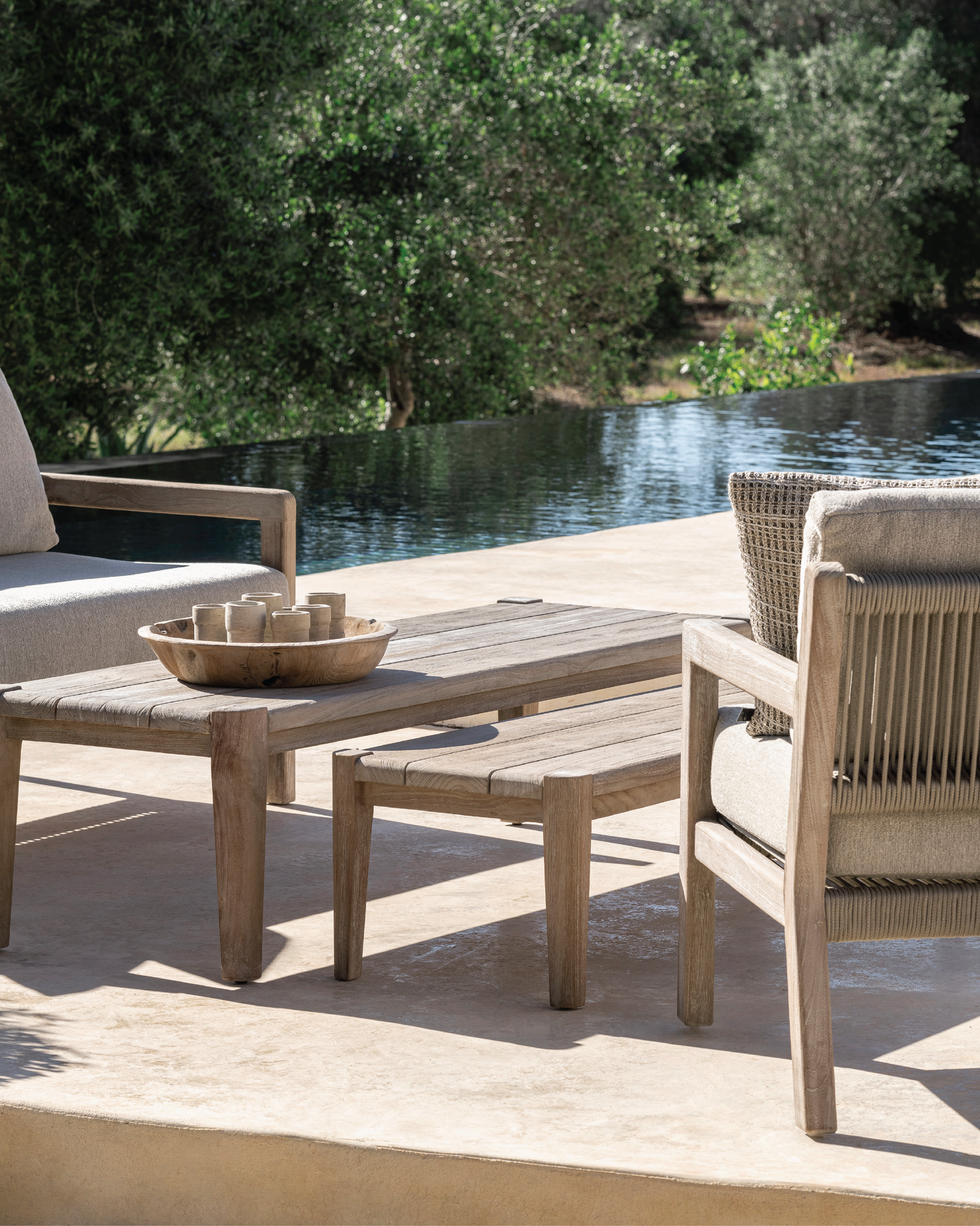 Rectangular Teak Coffee Tables