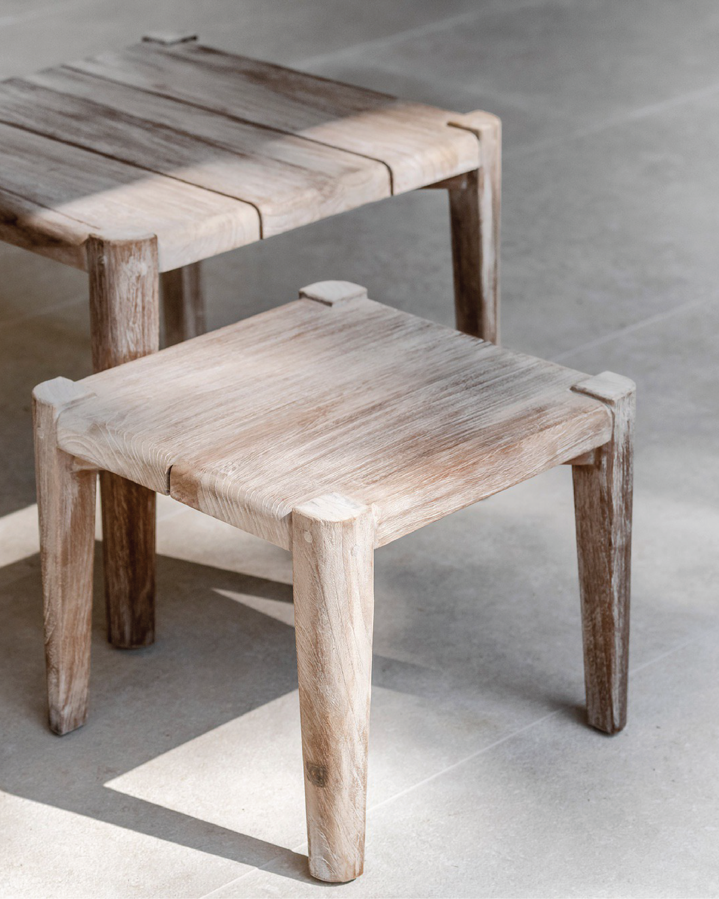 Square Teak Coffee Tables