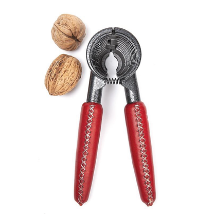 Hand Stitched Leather Nutcracker