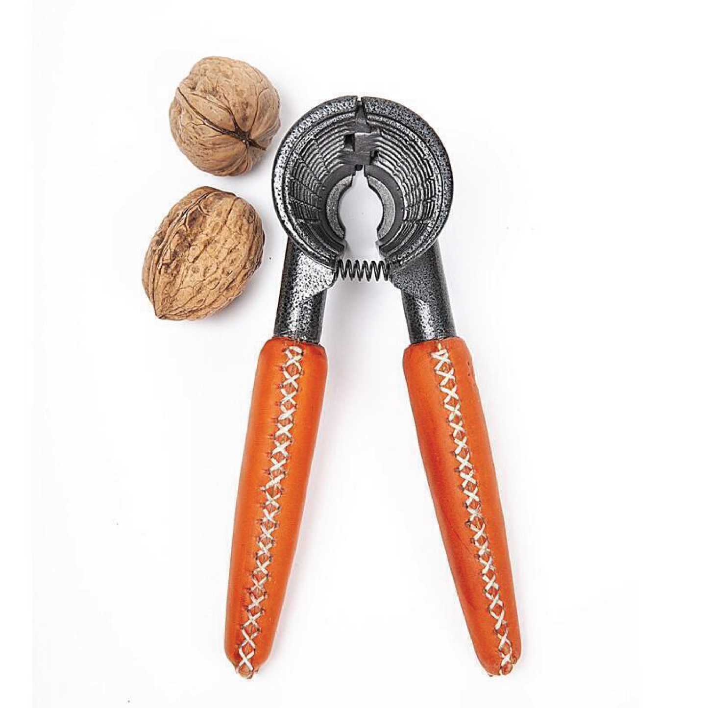 Hand Stitched Leather Nutcracker