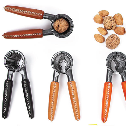 Hand Stitched Leather Nutcracker