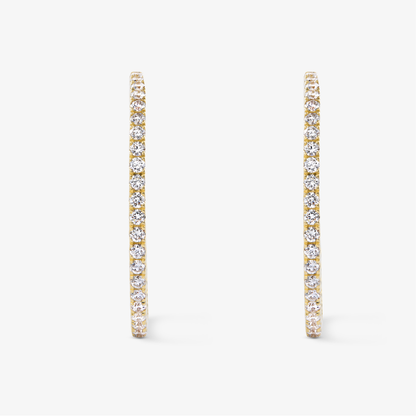 Endless Diamond Hoops