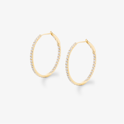 Endless Diamond Hoops