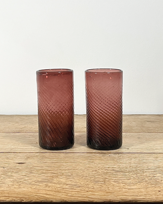 Set of 2 Parisian Iced Tea Glasses