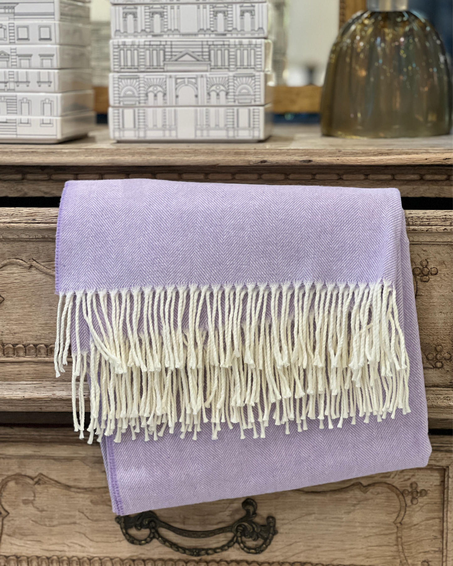 Italian Herringbone Throw Collection