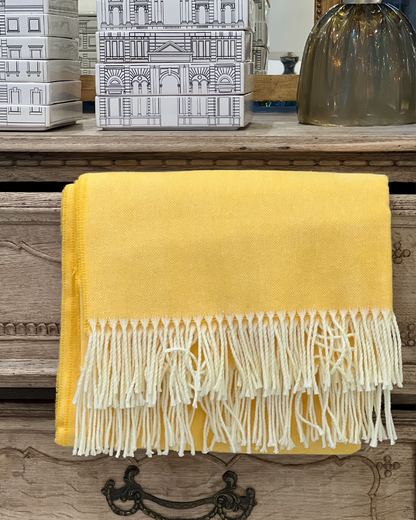 Italian Herringbone Throw Collection