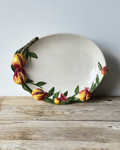 Hand Painted Ceramic Pomegranate Collection