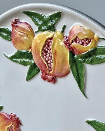 Hand Painted Ceramic Pomegranate Collection