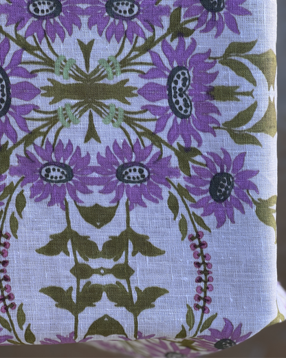 Lilac Blossom Flower Table Linen Collection