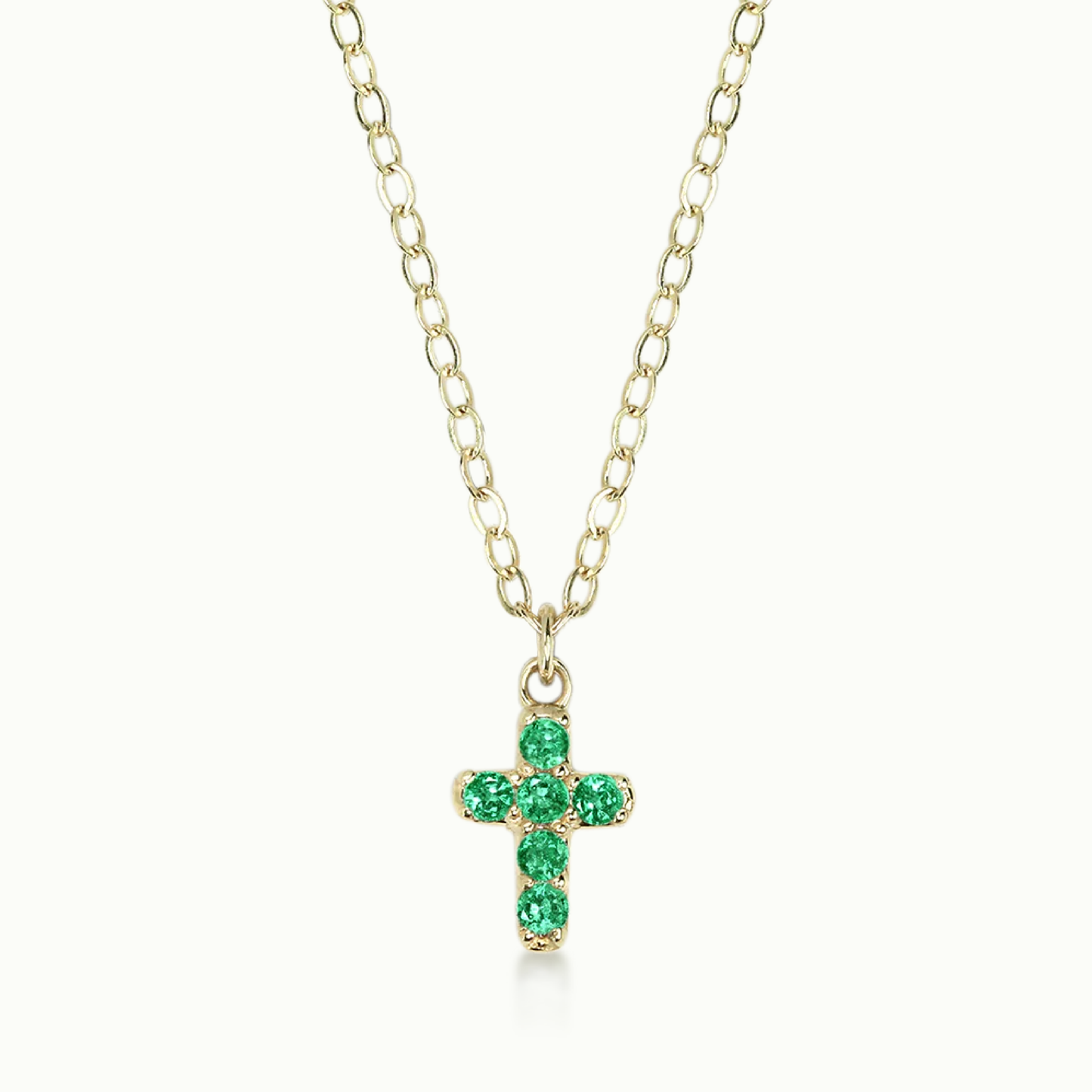 Louise Diamond Cross Necklace