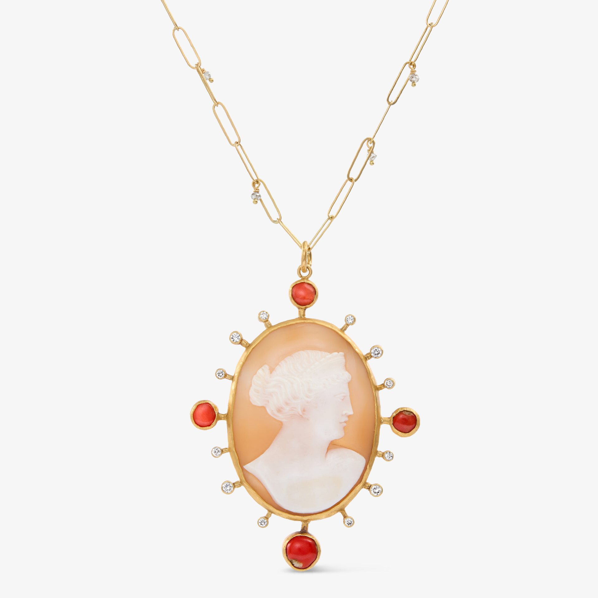 Antique Cameo Pendant – Elizabeth Stuart - Main Image