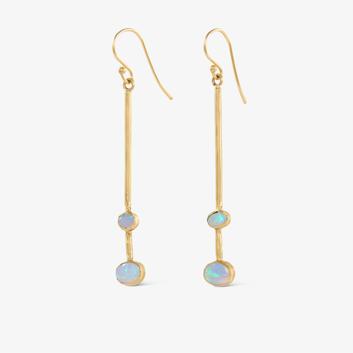 Opal Stick Earrings