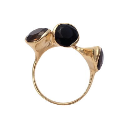 Meia Flor Rose Tourmaline Ring