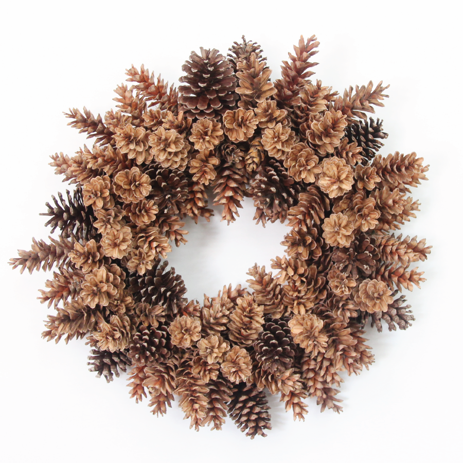 Natural Pinecone Wreaths | Pre-Order Yours Today