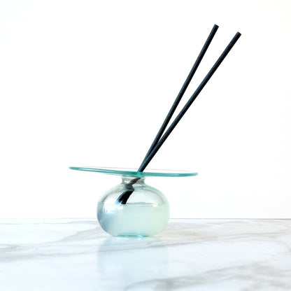 Parisian Hand Blown Glass CD Vases