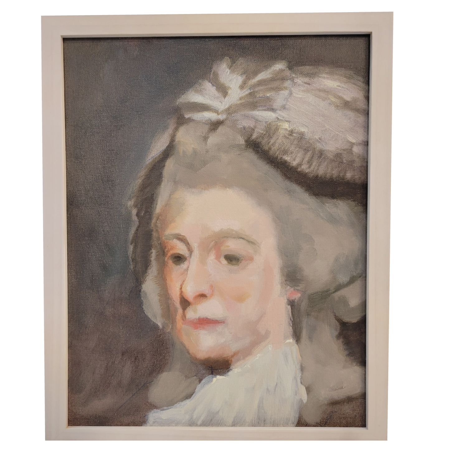 Untitled Original Portrait of Fine Lady, Framed