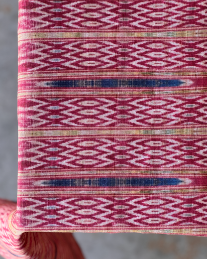 Rhubarb Ikat Table Linen Collection