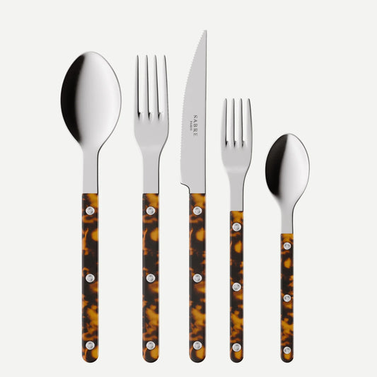 Bistrot Tortoise 5-Piece Flatware Set