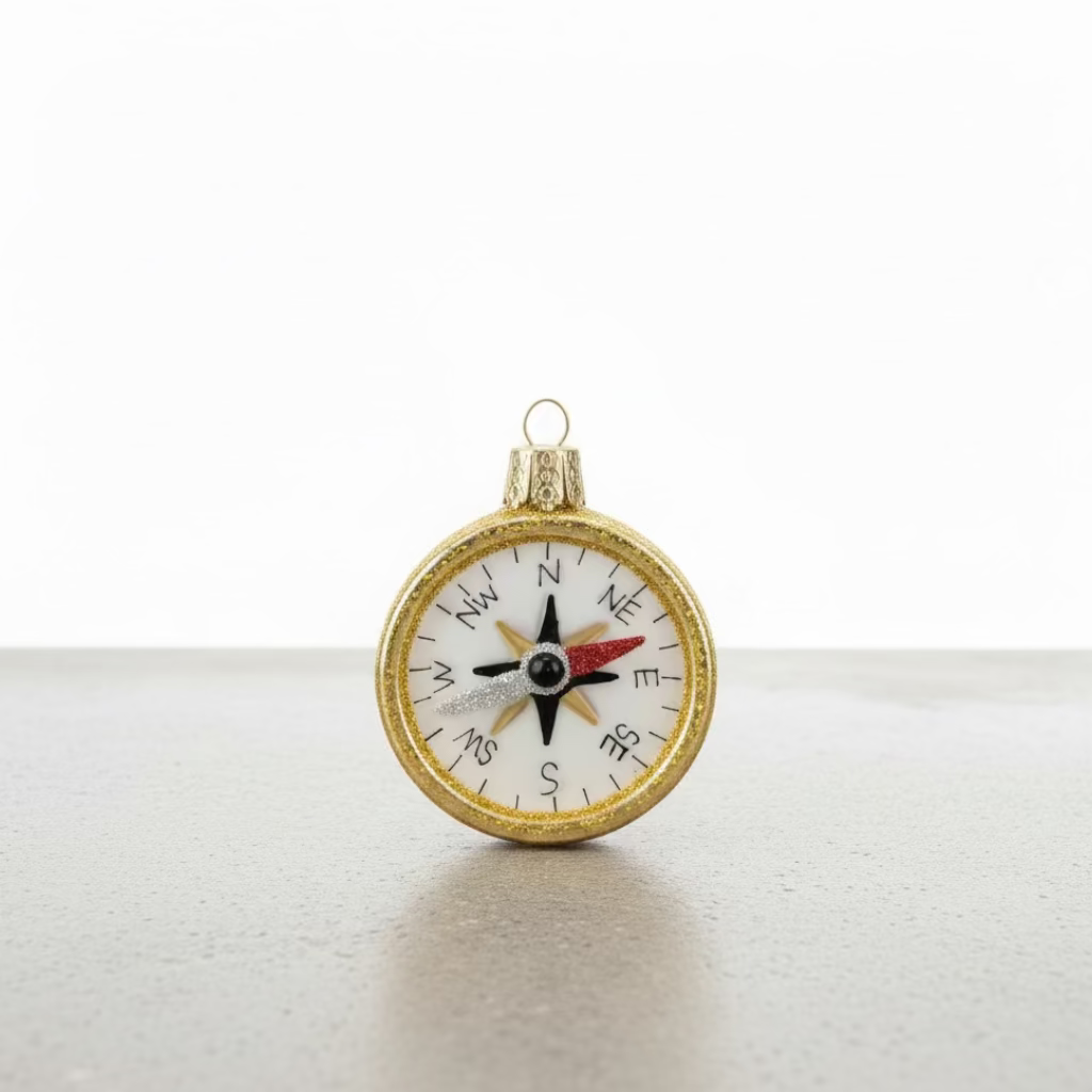 Compass Ornament