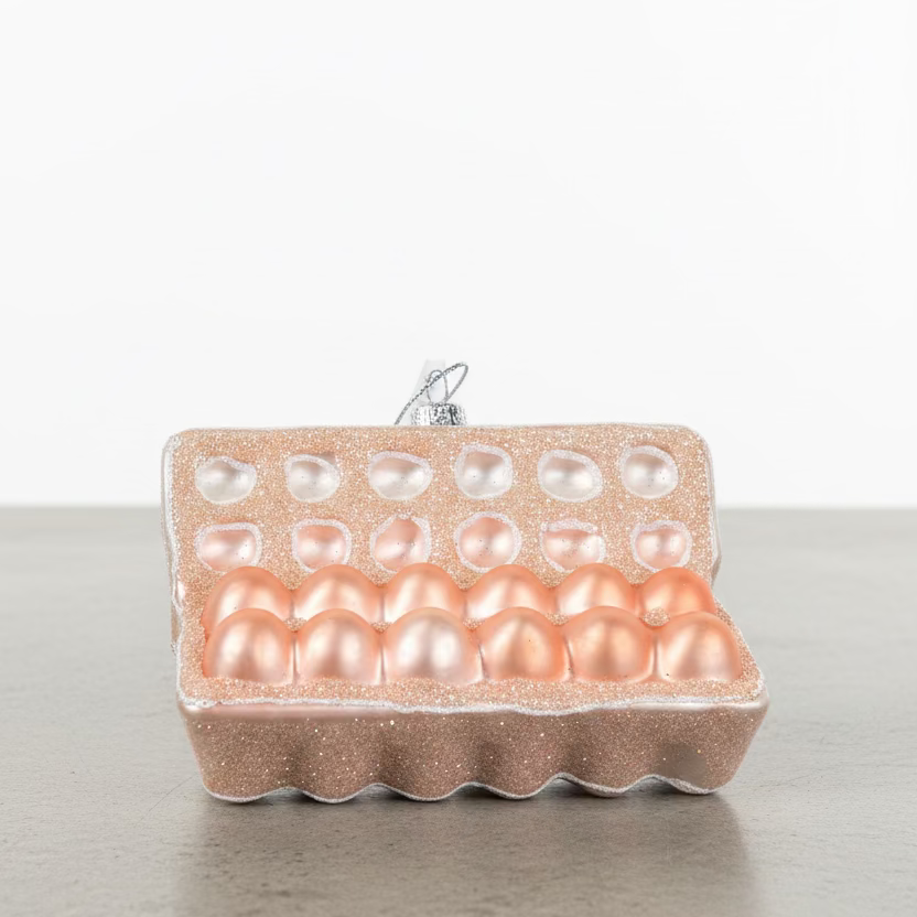 Organic Eggs Ornament