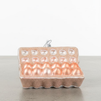 Organic Eggs Ornament