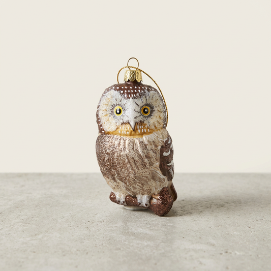Saw Whet Owl Ornament