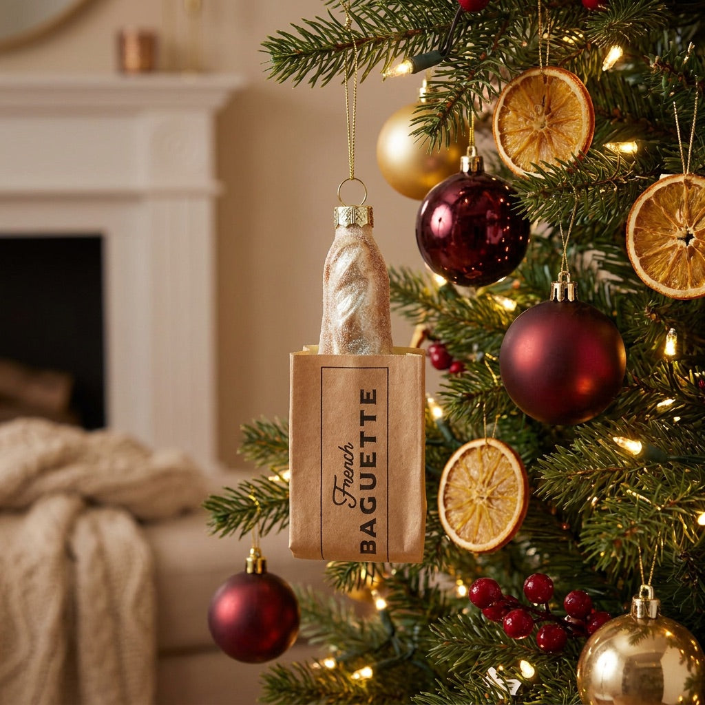 Fresh French Baguette Ornament