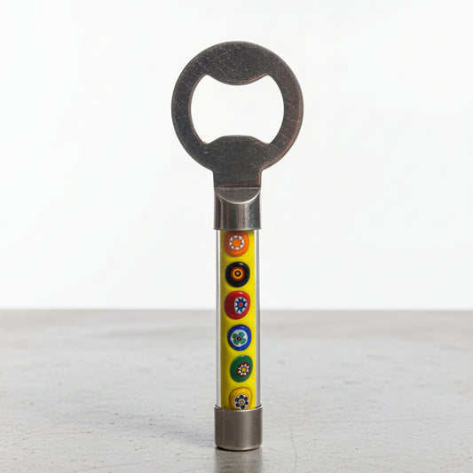 Italian Glass Bottle Opener