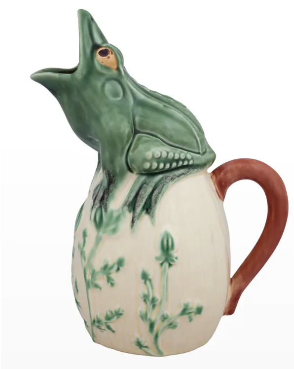 Ribbit Frog Pitcher
