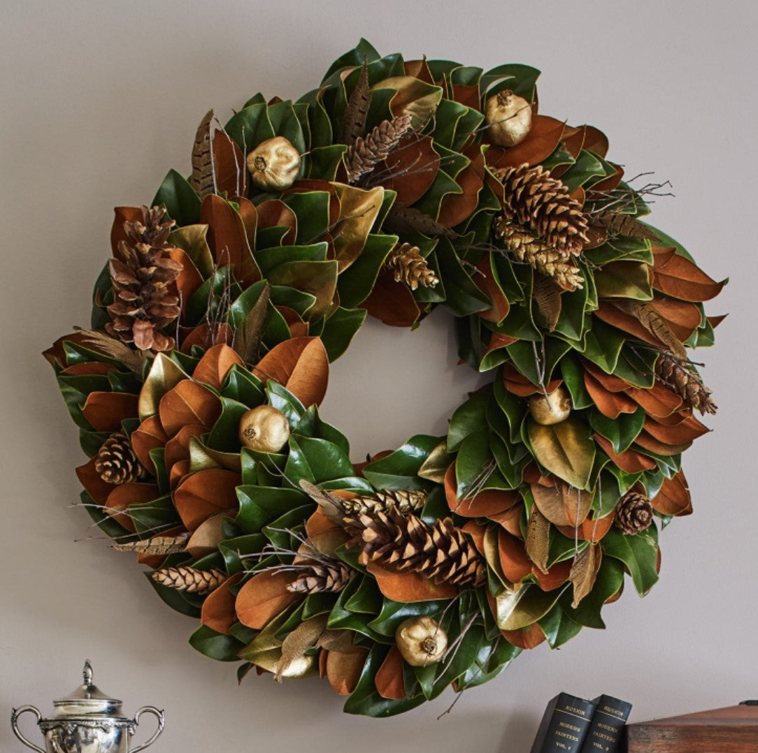 Golden Woodlands Wreath