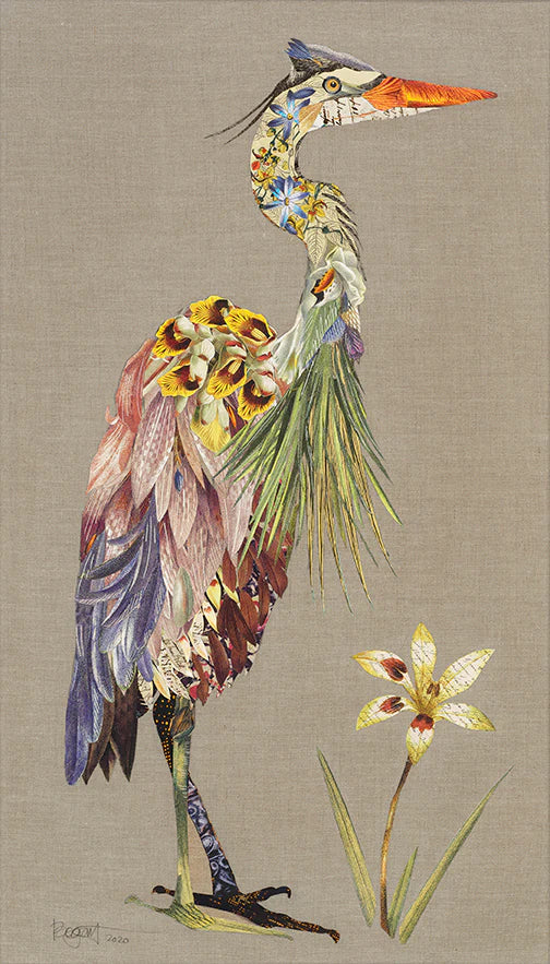 Framed Archival Bird Print by Brenda Bogart