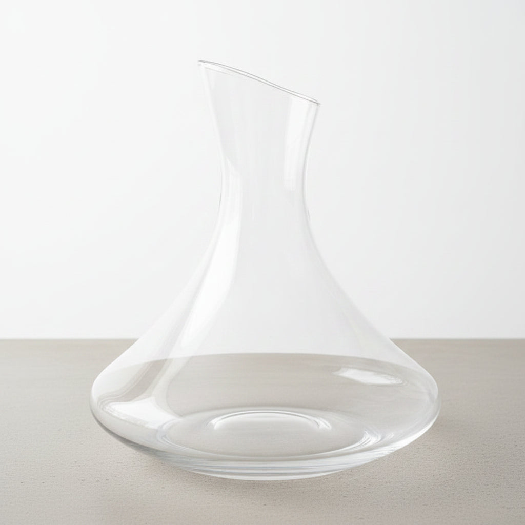 La Porcellana Bianca Glassware Decanter Oblique