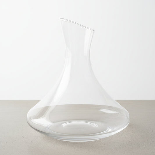 La Porcellana Bianca Glassware Decanter Oblique