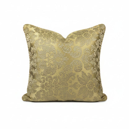 Damask Olive Pillow