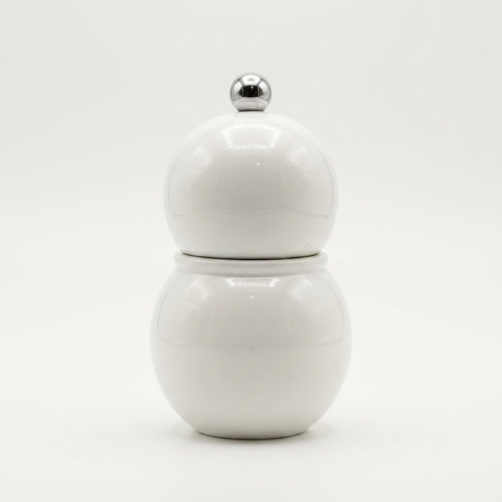 Lacquer Chubby Salt or Pepper Mills